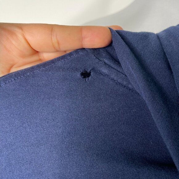 Ralph Lauren Men's Blue Polo Country Hooded Jersey Sportsman Hoodie Size XL - Picture 13 of 13